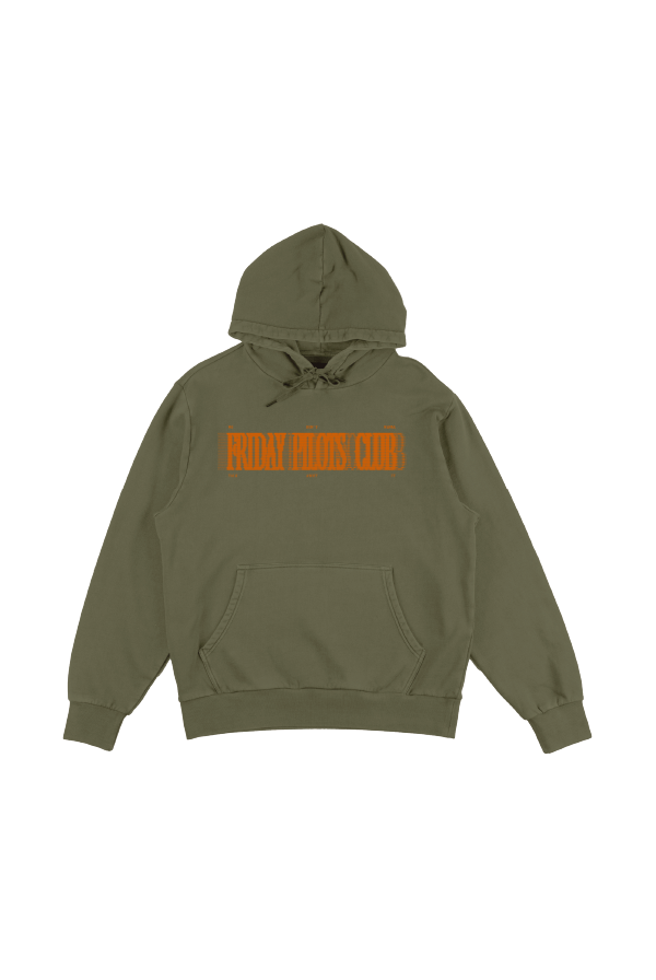 Blurred Hoodie (Army)