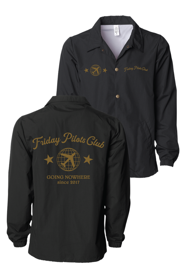 Nowhere Coaches Jacket – Friday Pilots Club