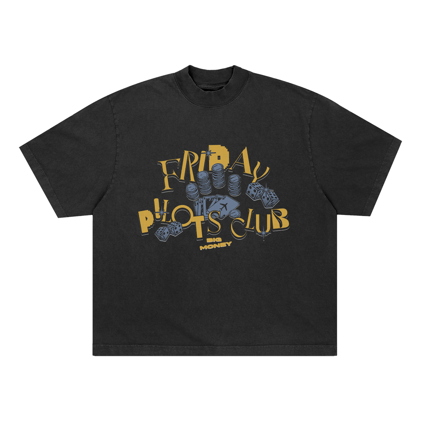 Big Money Black Tee