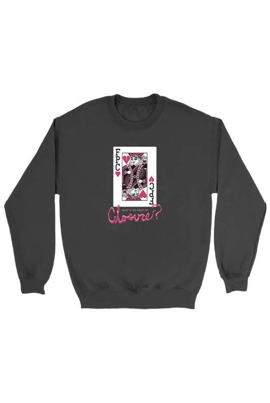 King of Hearts Crewneck (Pepper) Charcoal
