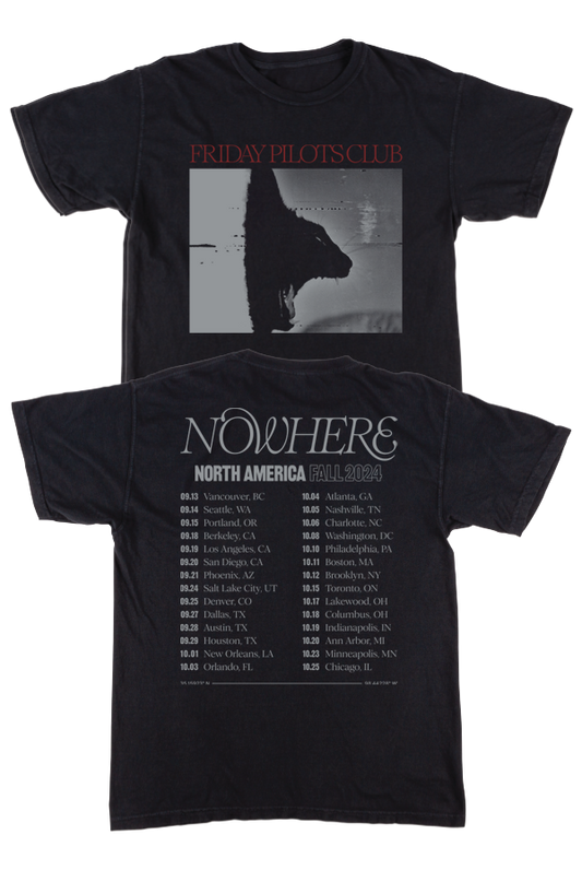 Nowhere Tour Tee (Black)